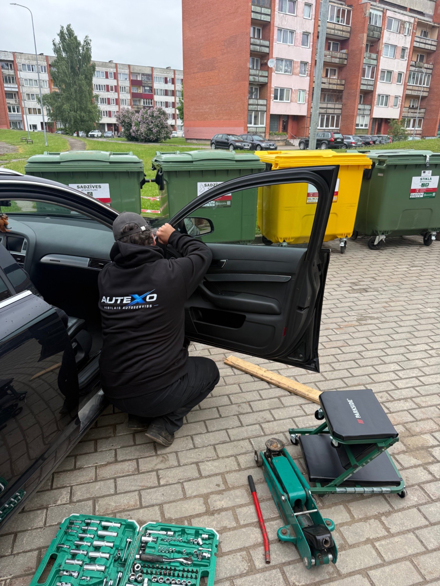 AUTEXO izbraukums pie klasiskā auto